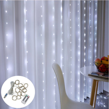 3M LED Curtain Garland Led Usb String Lights Fairy Festoon Remote Control Christmas Decorations for Home Garland on The Window baby magazin 