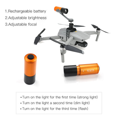 Drop shipping General Drone Lights Night flight Searchlight lamp for DJI mavic air mini 2 pro zoom Fimi x8se zino 2  Compatible baby magazin 