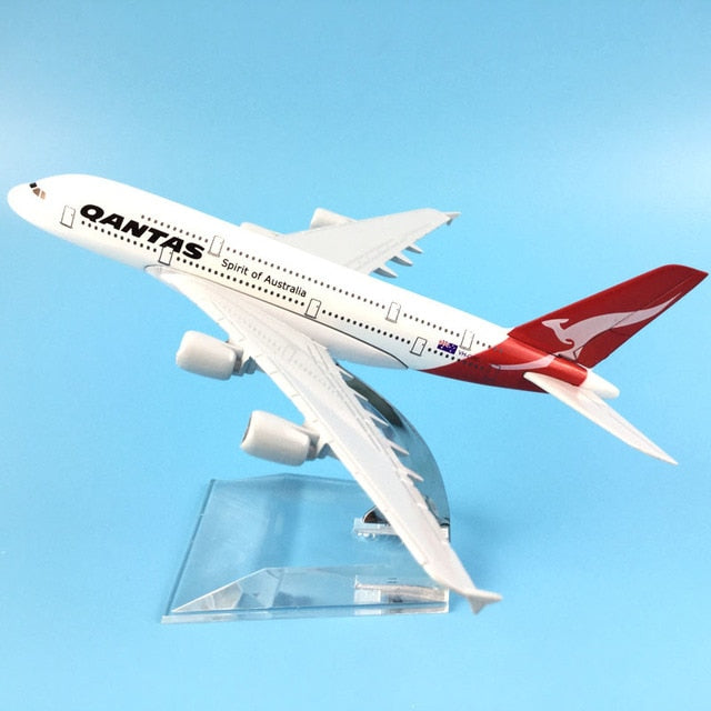 JASON TUTU Original model a380 airbus Boeing 747 airplane model aircraft Diecast Model Metal 1:400 airplane toy Gift collection baby magazin 