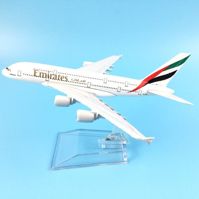 JASON TUTU Original model a380 airbus Boeing 747 airplane model aircraft Diecast Model Metal 1:400 airplane toy Gift collection baby magazin 