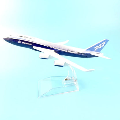 JASON TUTU Original model a380 airbus Boeing 747 airplane model aircraft Diecast Model Metal 1:400 airplane toy Gift collection baby magazin 