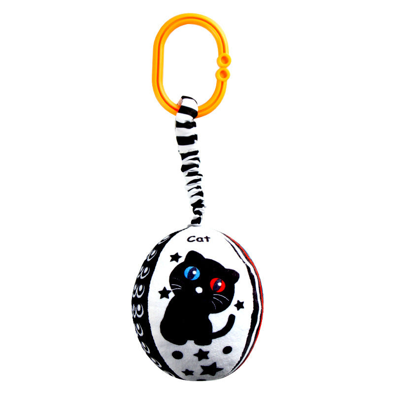 New products black and white vision geometry car hanging toy baby vision training sensory geometric body lathe hanging toys baby magazin 