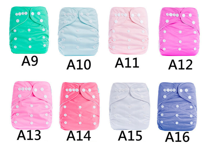 Solid color leak-proof baby diaper pants baby magazin 