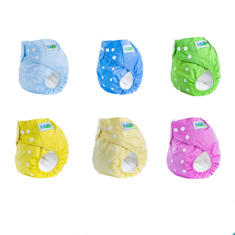 Solid color leak-proof baby diaper pants baby magazin 