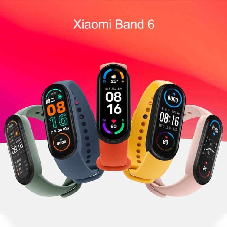 Standard Version Original Xiaomi Mi Band 6 Fitness Tracker Blood Oxygen Test Sleep Heart Rate Sports Mode Watch baby magazin 