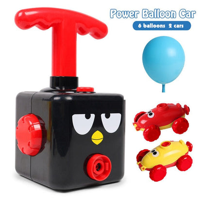 Two-in-one New Power Balloon Car Toy Inertial Power Balloon launcher Education Science Experiment Puzzle Fun Toys for Children baby magazin 