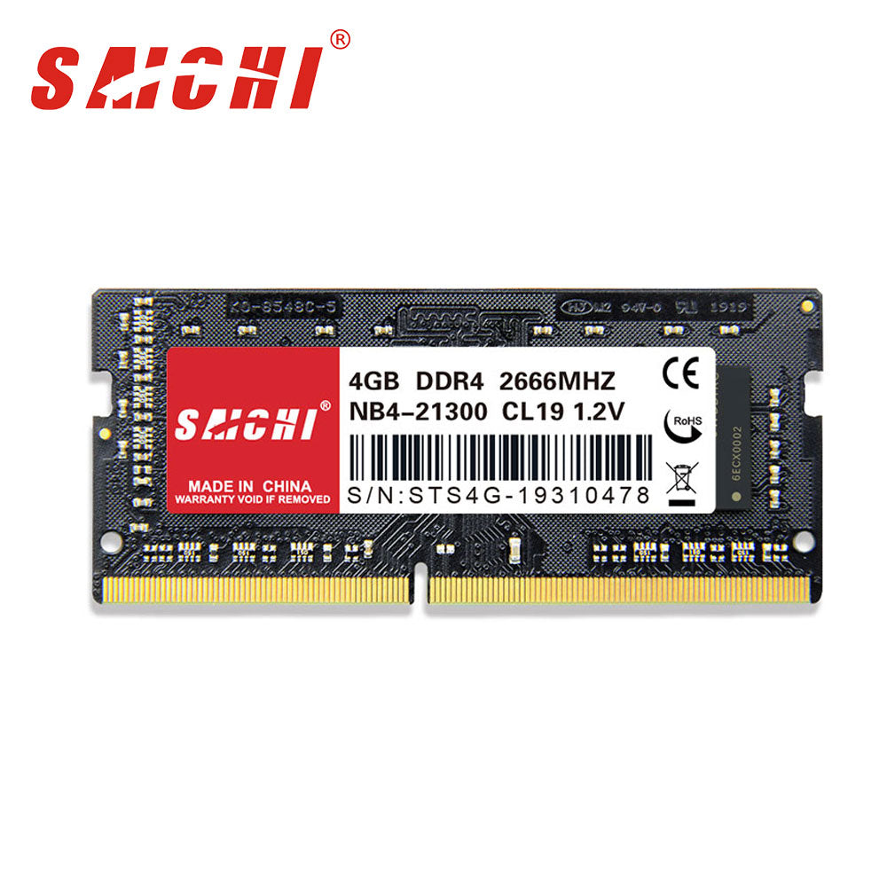 Wholesale Factory OEM DDR4 4 Memoria RAM De 16G 8G 4G & DDR4 RAM Memory 2666 4 8 16 G GB RAM Memory For Portable Laptop Notebook baby magazin 