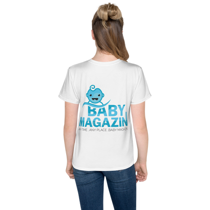 Youth crew neck t-shirt baby magazin 
