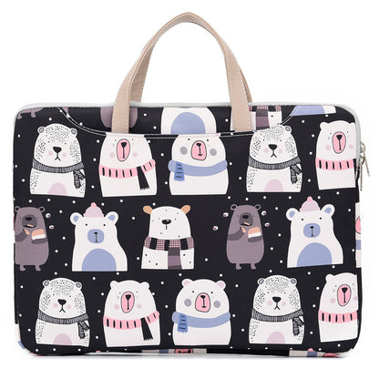 wholesale high quality fashion lightweight shoulder sleeve laptop bag baby magazin 